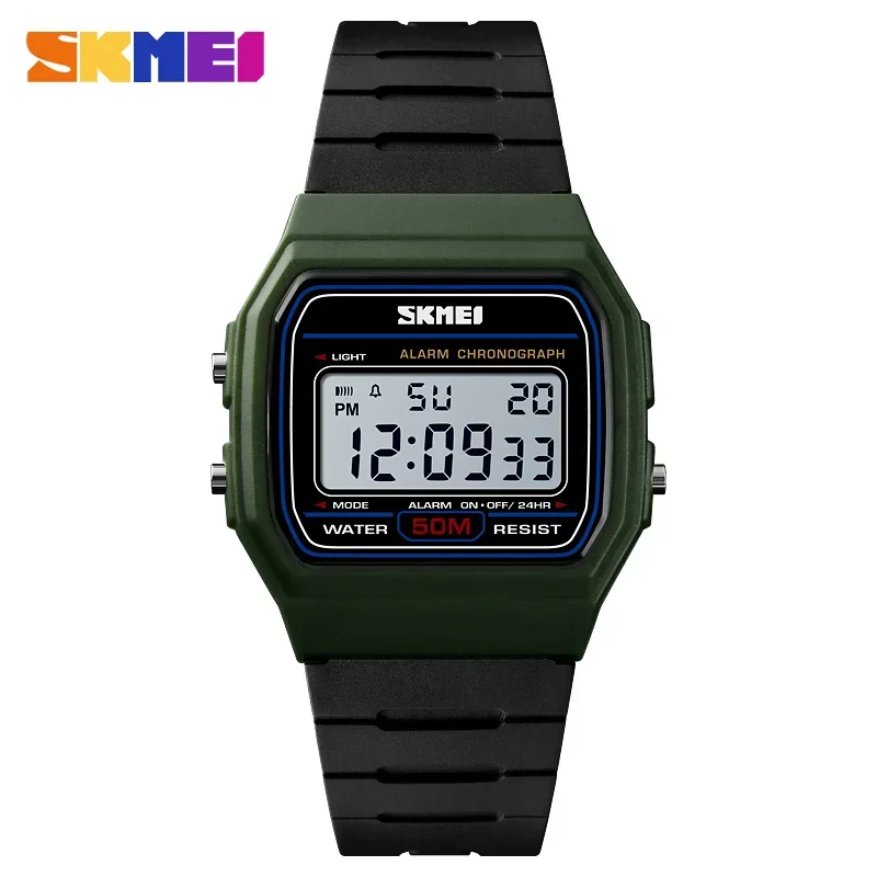 Skmei Mode Sport Uhren Frauen Digitale Uhr Wasserdichte Display Datum Woche Feminino Montre Femme Zegarek Weibliche Armbanduhr