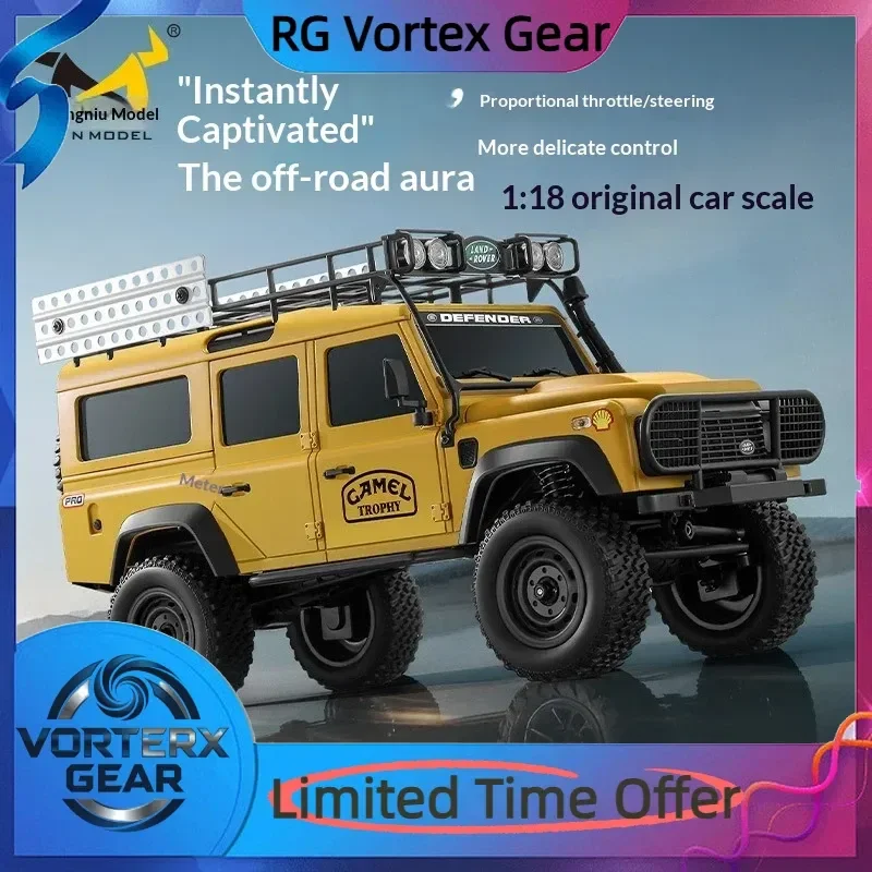 

【In Stock】Hot 1:18 Mangniu Mn111c Full Scale Four Wheel Drive Climbing Model Car Rc Model Remote Control Car Male Birthday Gift