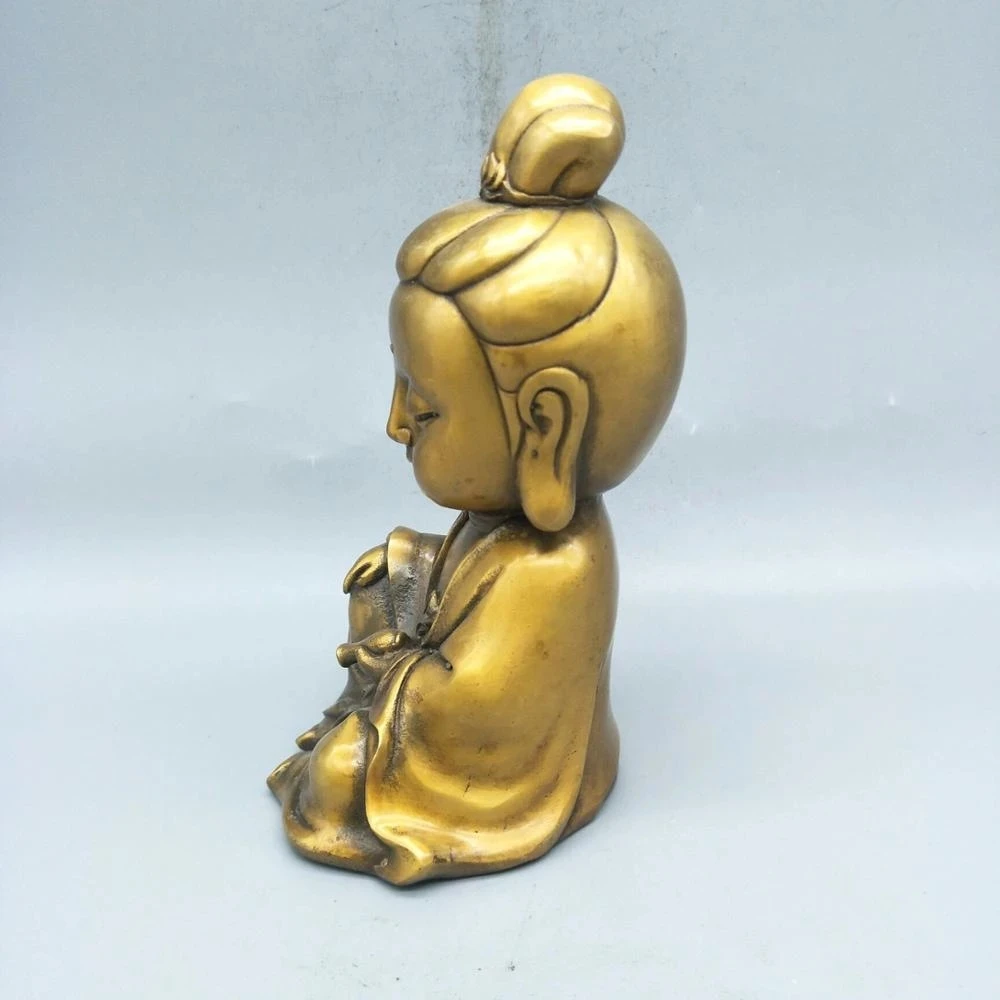 

Exquisite retro bronze (sitting Buddha) home decoration