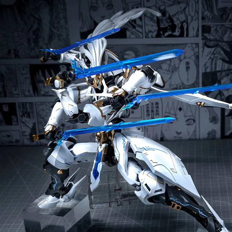 【NA STANIE】SUNDAY HOBBY X MJZ XIAOYAOZI Mechaniczny Model Dyni z Platformą Lotosu, Ekskluzywny bonusowy model do samodzielnego montażu z kolekcjonerskim robotem