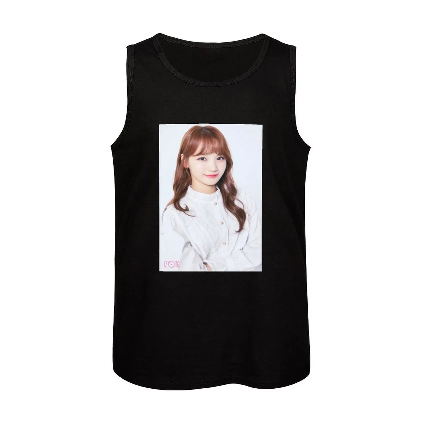 IZone chaewon เสื้อยืดแขนสั้นออกกำลังกายแขนสั้นเสื้อออกกำลังกายผู้หญิงผู้ชาย