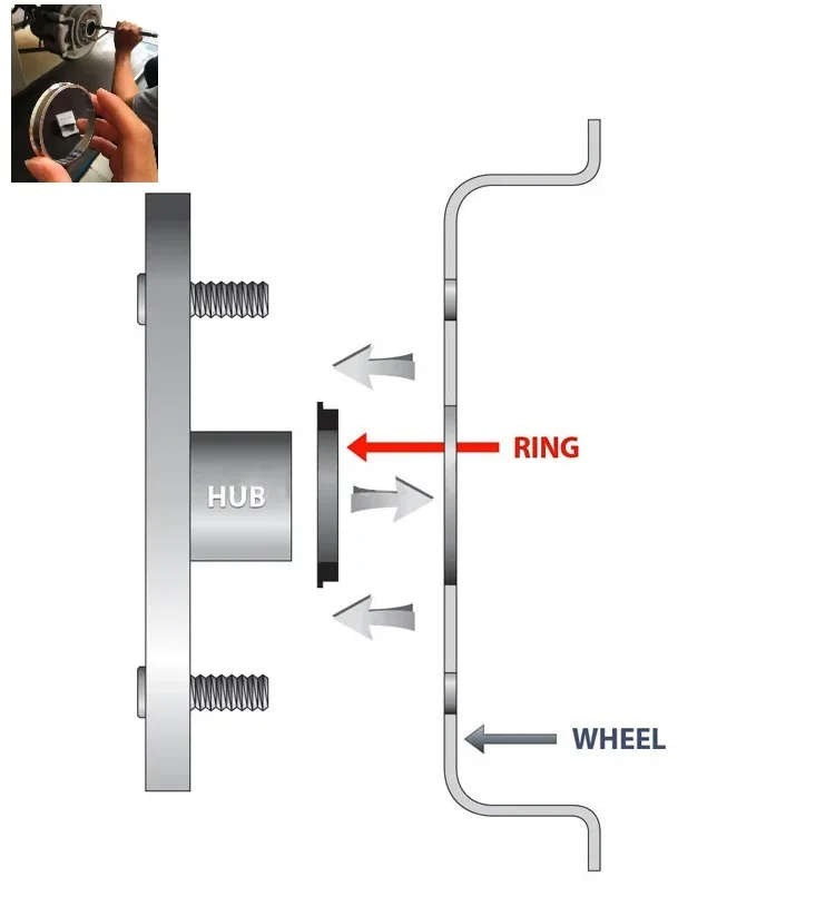 Car Aluminium Alloy Wheel Hub Centric Rings Center Bore 4pcs Set 73.1-57.1 66.6-57.1 73.1-60.1 73.1-67.1 67.1-60.1 73.1-56.1