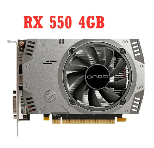 

RX 550 4GB Graphics Card 128bit 6000mhz gddr5 Computer Office or Gaming video card for desktop