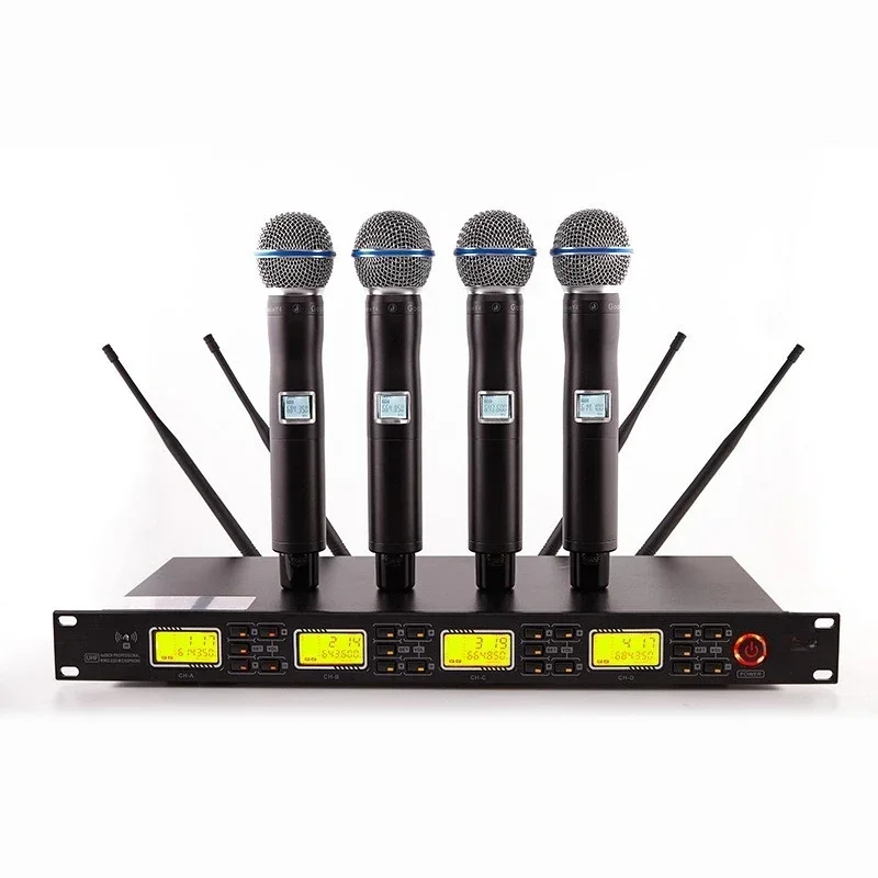 Y4 wireless microphone, one-to-one thinking k song, stage live broadcast, conference microphone group broadcast equipment