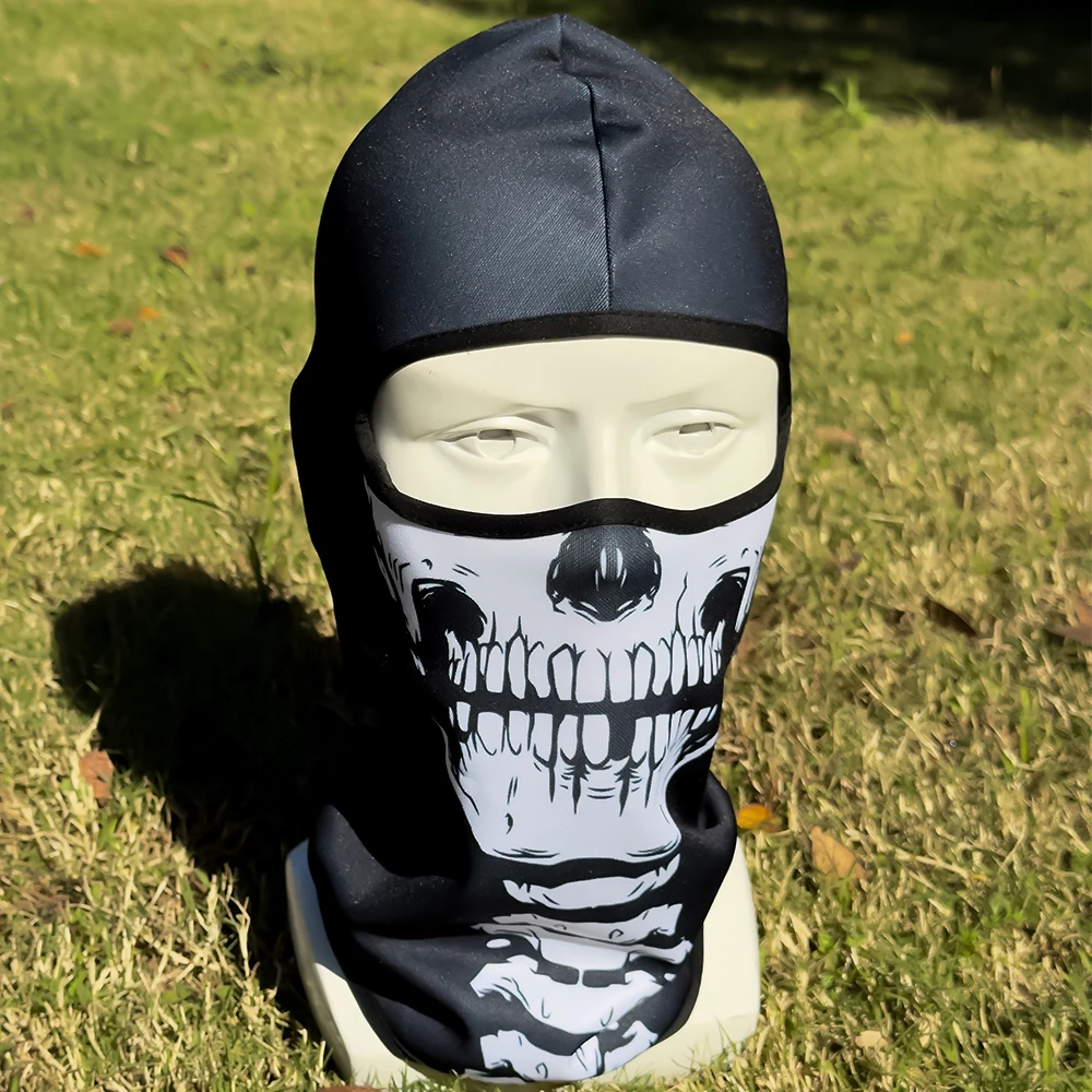 Motorcycle Riding Mask Skull Eagle Wolf Full Face Masks Spoof Hood Balaclava Gauze Head Cover