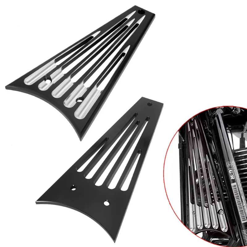 

Motorcycle Accessories CNC Billet Cut Frame Grill Black Aluminum for Harley Touring Road King Electra Street Glide 1997-2013