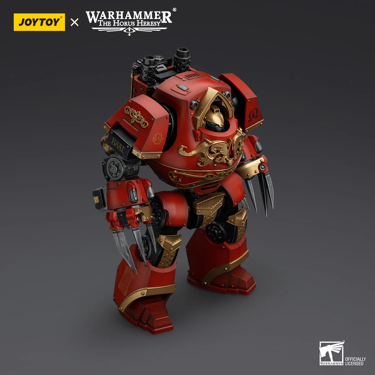 Chaîne Warhammer The Horus Heresy, Blood Angels fissuremptor, Incaendius Dreadnought, YTOY JT00737, 1:18