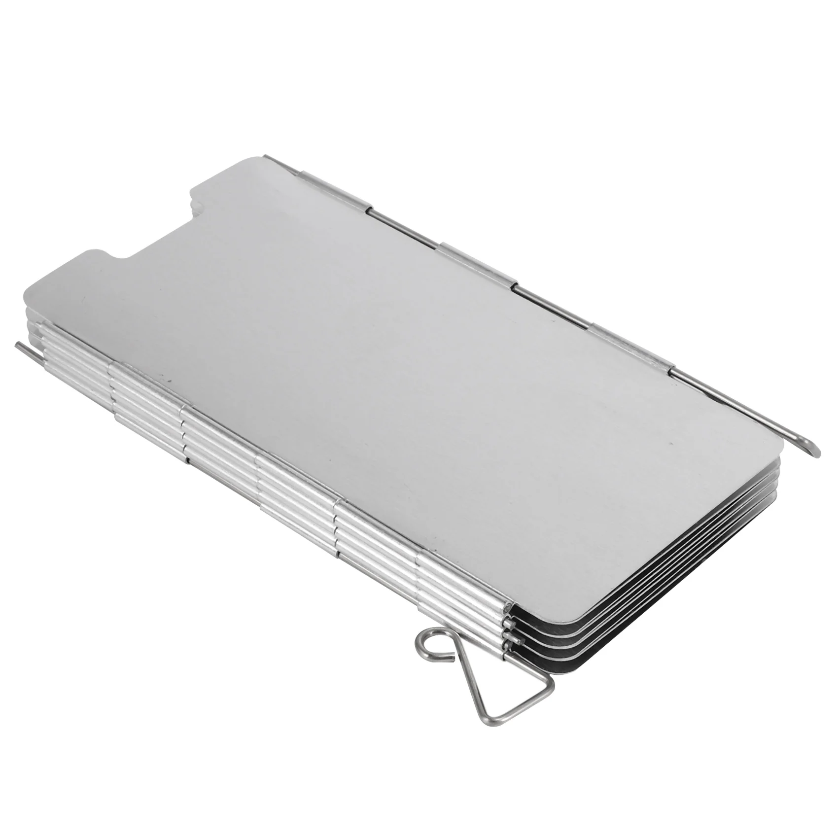 L79A 9 Plates Foldable Outdoor Camping Cooking Cooker Gas Stove Wind Shield Screens Windshield