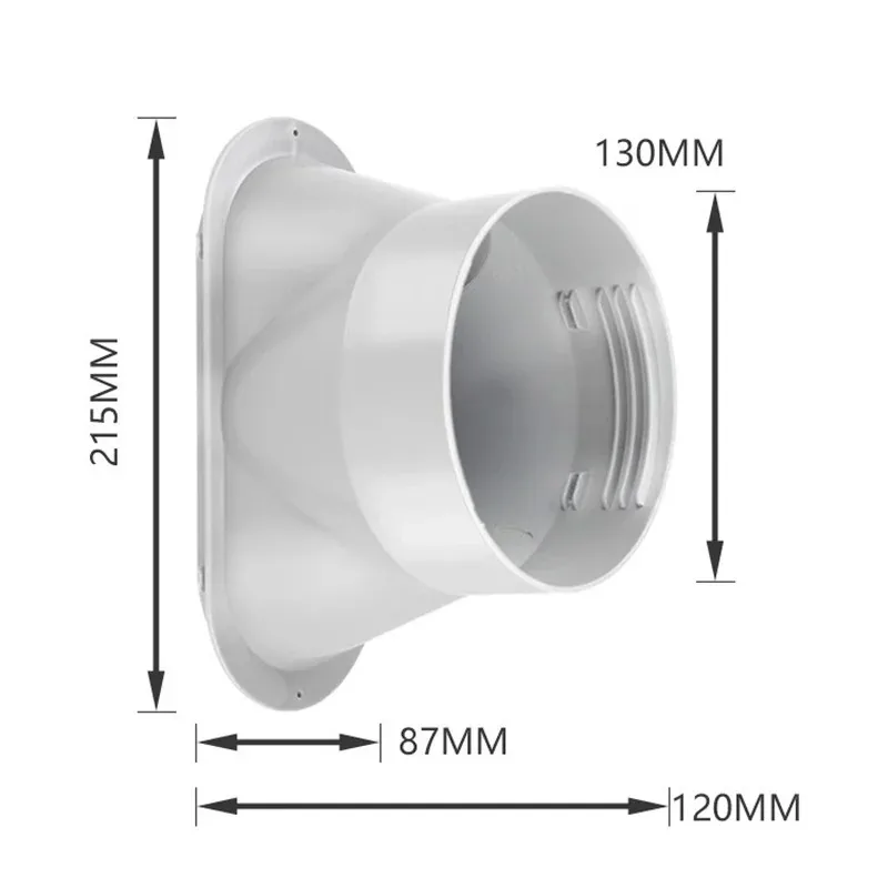 1PCS Portable Air Conditioner Connector Kit Exhaust Hose Adapter for Mobile Air Conditioner Baffle Joint Window Vent Parts