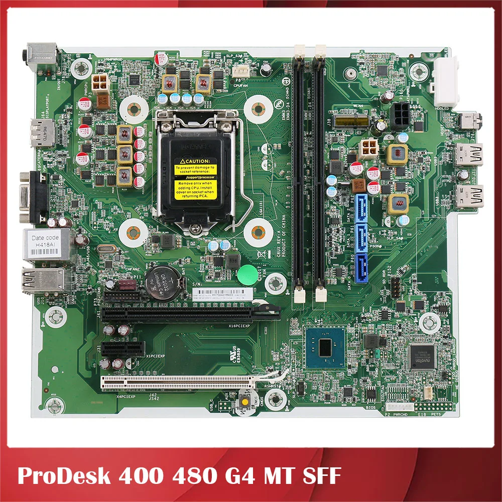 Desktop Motherboard For ProDesk 400 480 G4 MT SFF 911987-001 901010-001 938138-001