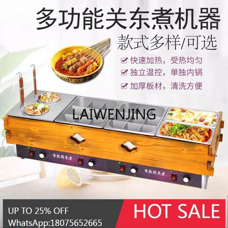 Oden cooking machine commercial stall cooking pot super easy to use