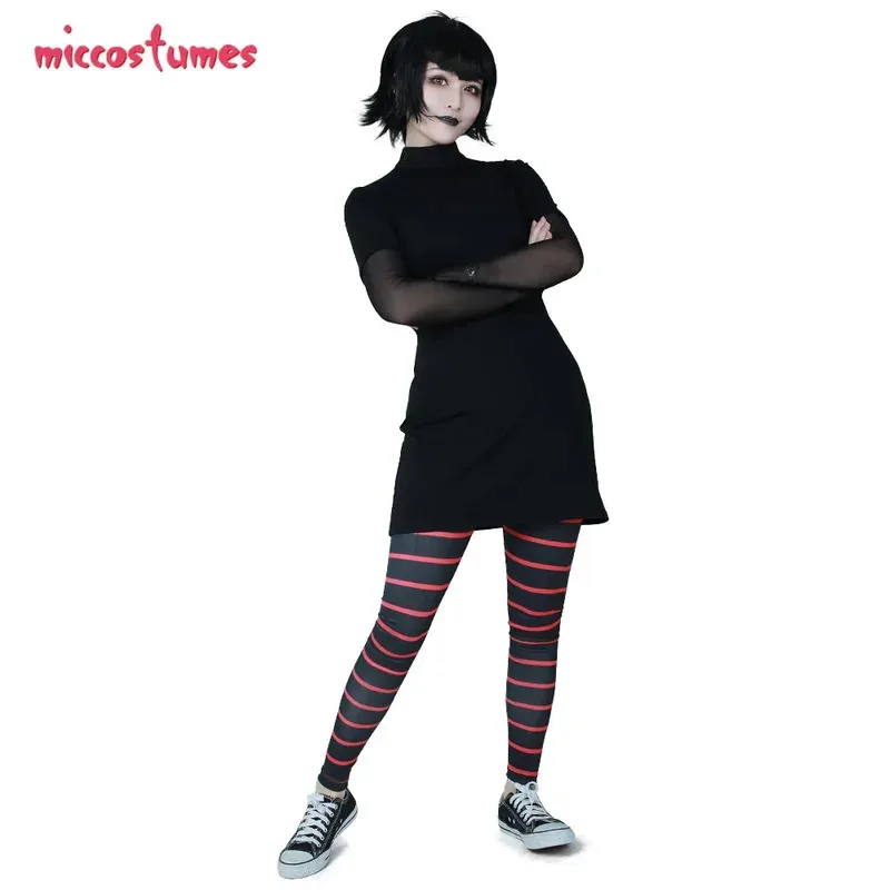 25COSMiccostumes Women's Mavis Halloween Cosplay Costume with Cloak