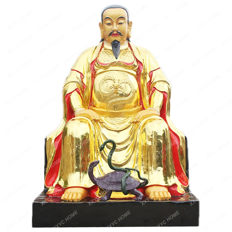 Customized Zhenwu Tati Statue Emperor Xuantian Boundless Ancestor Zhenwu Emperor Resin figurines