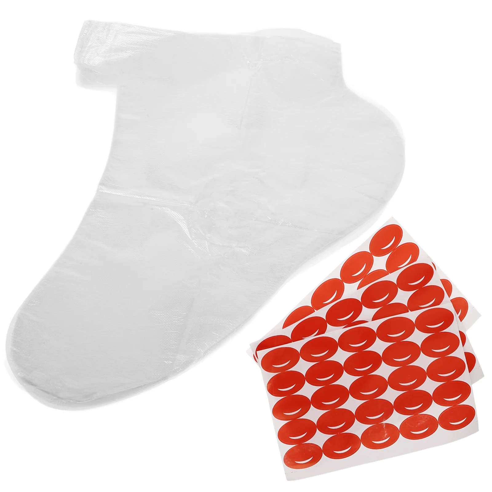 Disposable Foot Mask Sheer Socks Plastic Covers for Feet Moisturize Use Moisturizing Supplies Pedicure