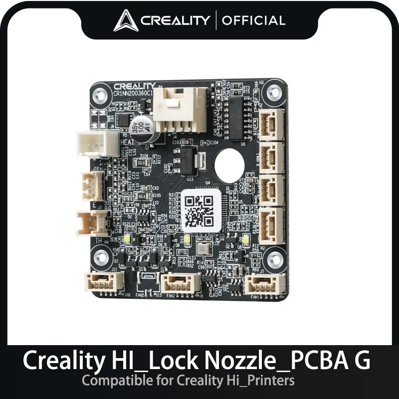 

Оригинальная плата адаптера Creality HI Lock Nozzle PCBA G 1 шт. для Creality Hi Series, новая насадка PCBA с замком для деталей 3d-принтера