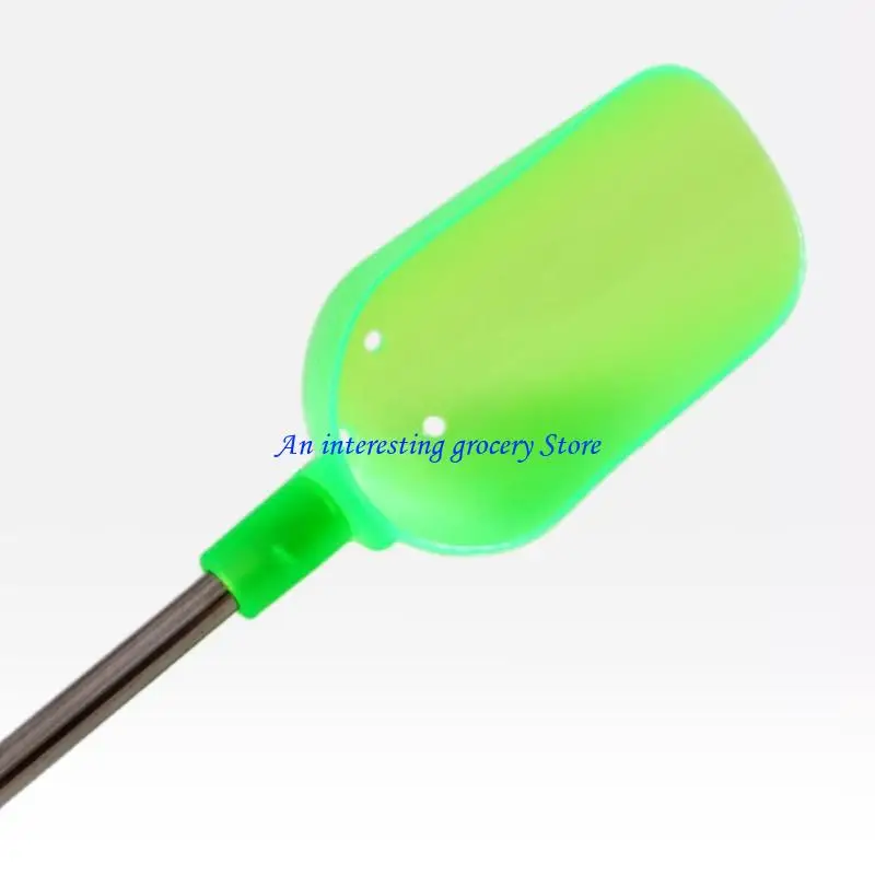 

652D Casting Baits Shovel for Feeding Particles Boilies 3 Section Telescopic Spoon