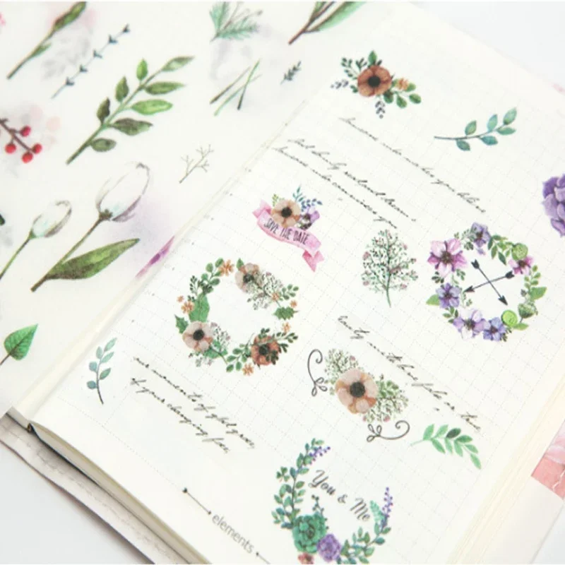 6pcs/lot New Midsummer Dress Creative Decoration Notebook  DIY Albums Scrapbooking Diary Sticker