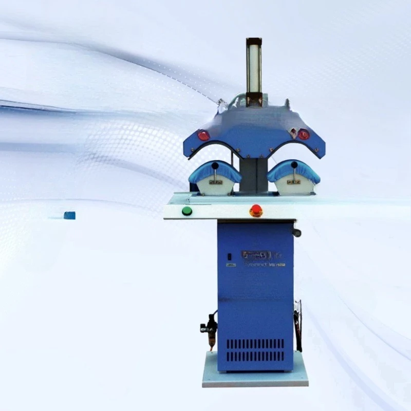 Shirt collar setting machine, clothing machinery