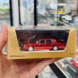 MK 1:64 Scale Suburban/1992 Town Car Alloy Car Model Desktop decoration Unique gift Static display Collectibles toys