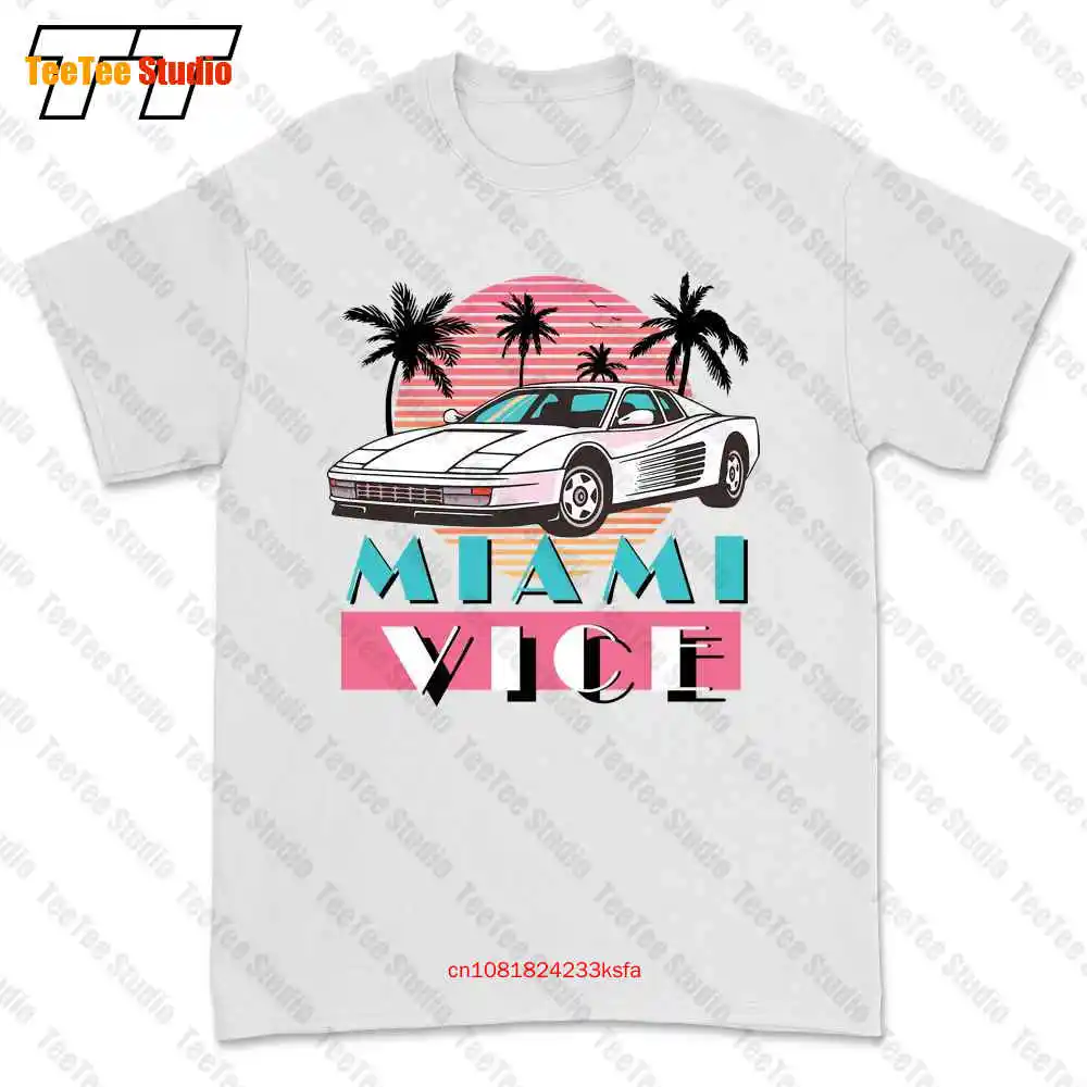 Miami Vice Vintage, Miami Beach, Miami Florida T-shirt Tee 2IBY