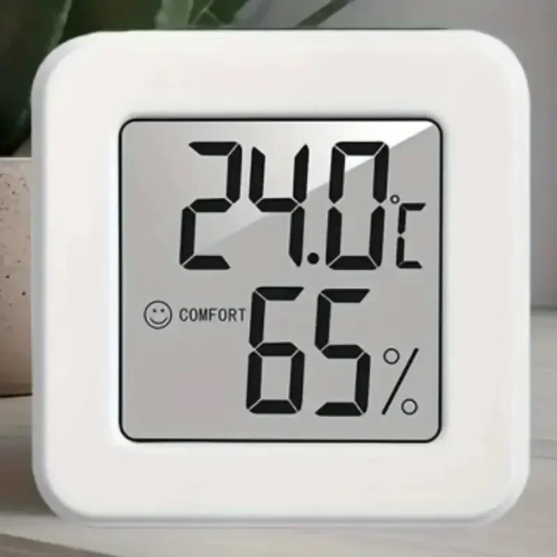 Mini termómetro Digital LCD e higrómetro para dormitorio, medidor portátil de temperatura interior, Sensor de herramienta de humedad