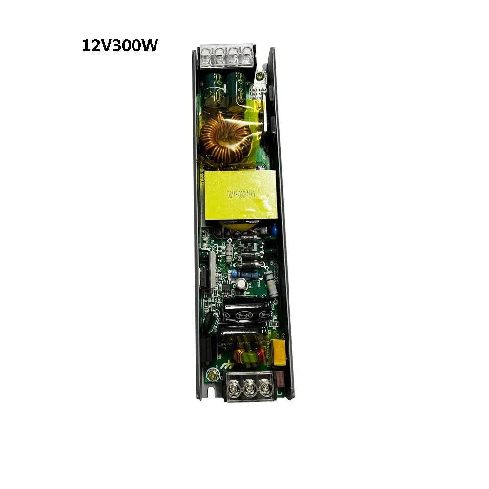 تيار مستمر 12 فولت 24 فولت LED امدادات الطاقة AC180-260V محولات الإضاءة 24 واط 48 واط 60 واط 100 واط 150 واط 200 واط 300 واط 400 واط مصباح ليد سائق محول الطاقة #3