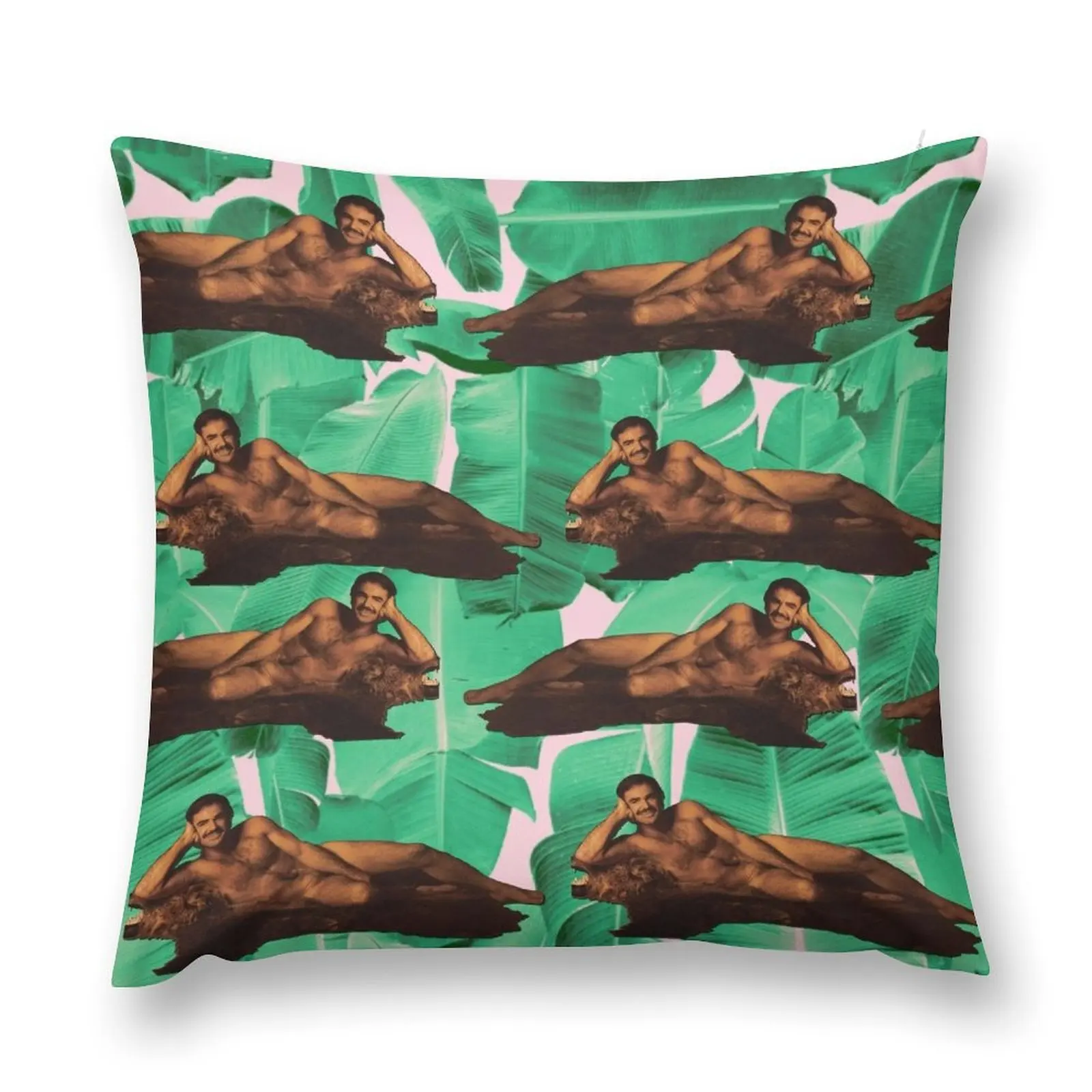 Bearskin Burt Throw Pillow Sofa Covers For Living Room Pillow Cases Decorative Christmas Pillow Case