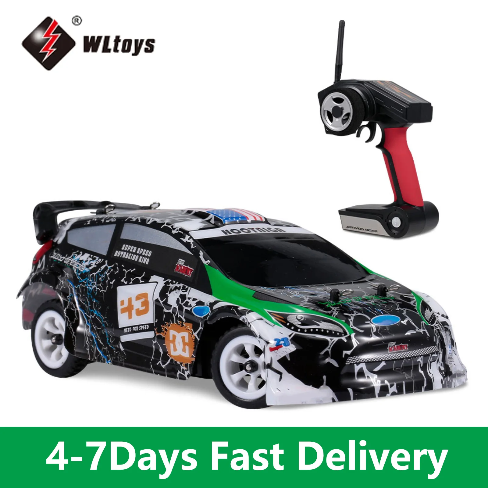 WLtoys K989 RC Car 1/28 Remote Control Car 2.4G 30KM/H High Speed RC Car 4WD RC Race Car RC Sport Racing Drift Car Kids Gift