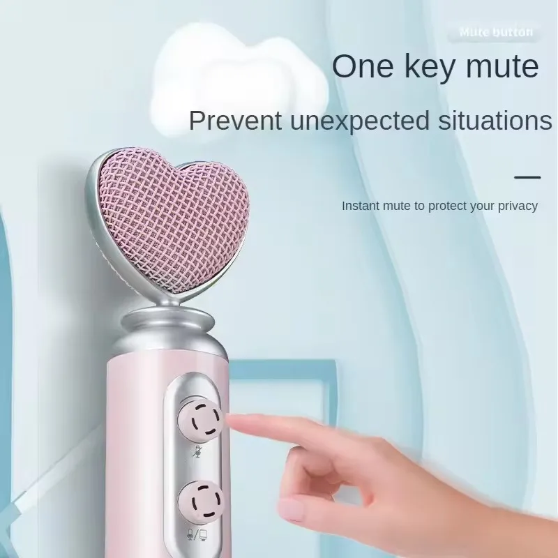 ميكروفون مكثف وردي احترافي للحد من الضوضاء USB للهاتف المحمول والكمبيوتر الشخصي والبث المباشر