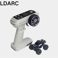 LDARC M58 1/58 Scale Mini RC Truck RTR 2.4GHz 4WD Electric All-Terrain with Shock Absorber for Adults Kids Tabletop Toy