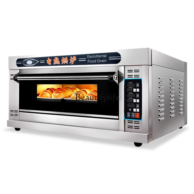 

Large commercial electric oven baking special open hearth
