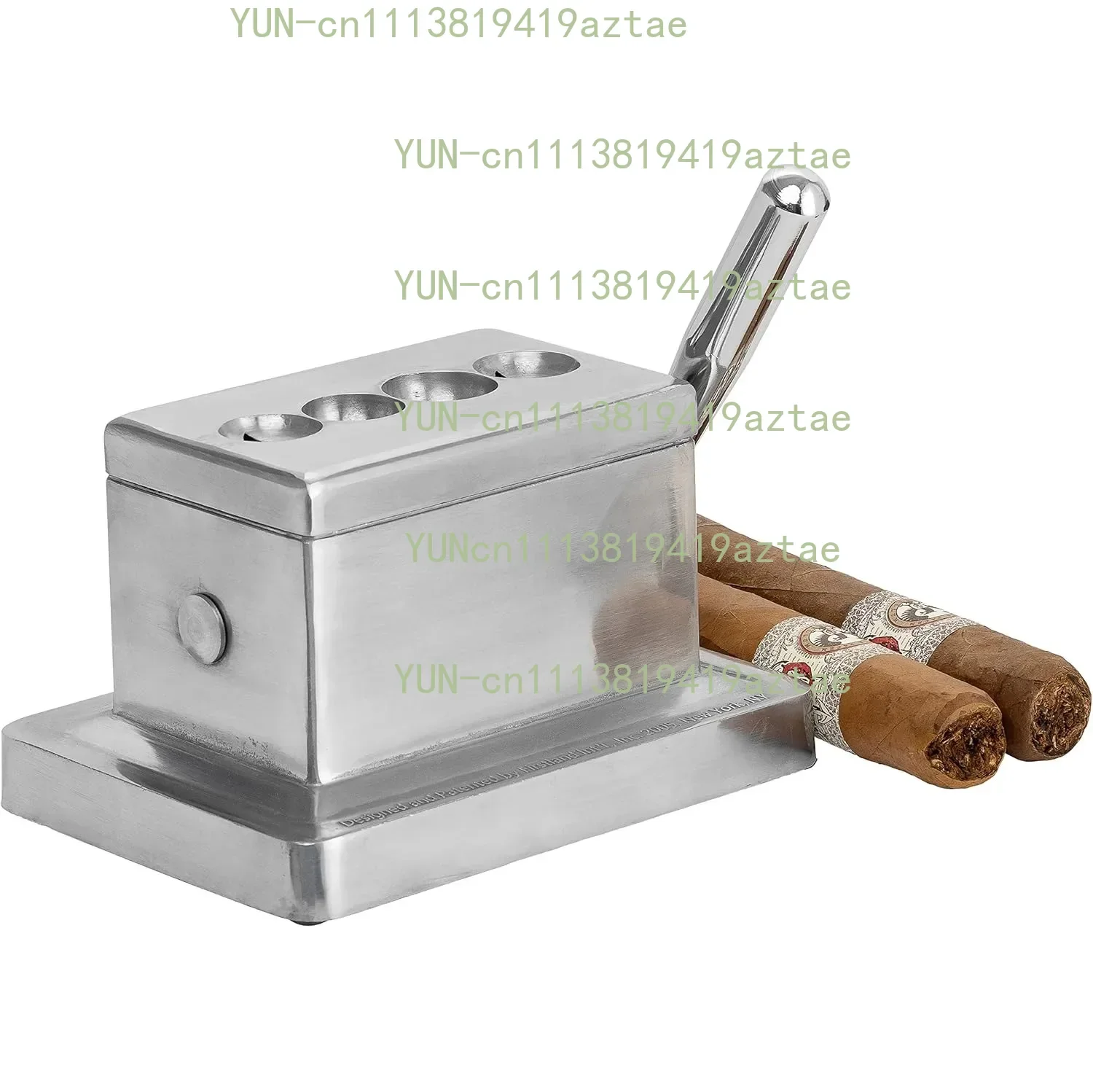 Four-station cigar cutter, 52 and 60 ring gauge straight cutter models