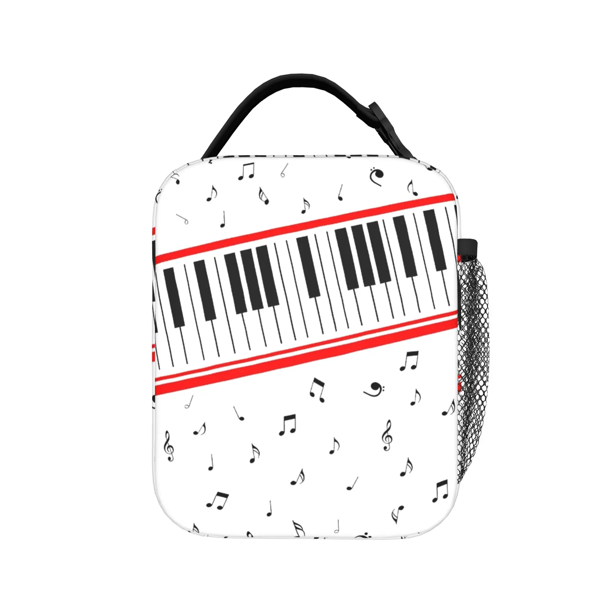 Beat It Piano Michaels Jacksons Thermal Insulated Lunch Bag for Work  Portable Food Container Bags Cooler Thermal Lunch Box