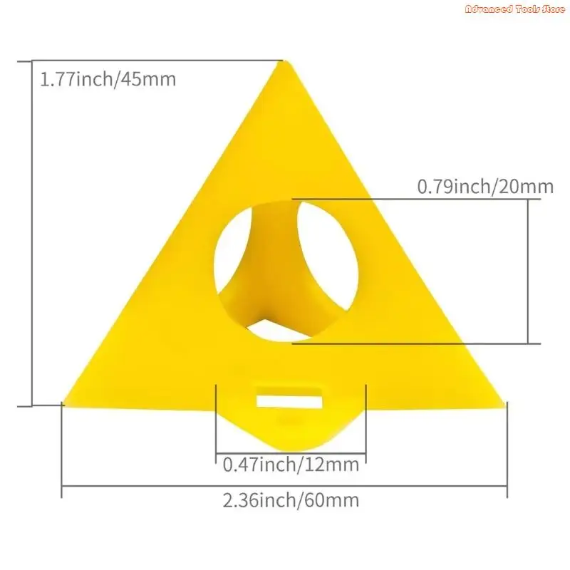

10Pcs Mini Pyramid Support Frame Tripod Woodworking Paint Stands Triangular W91B