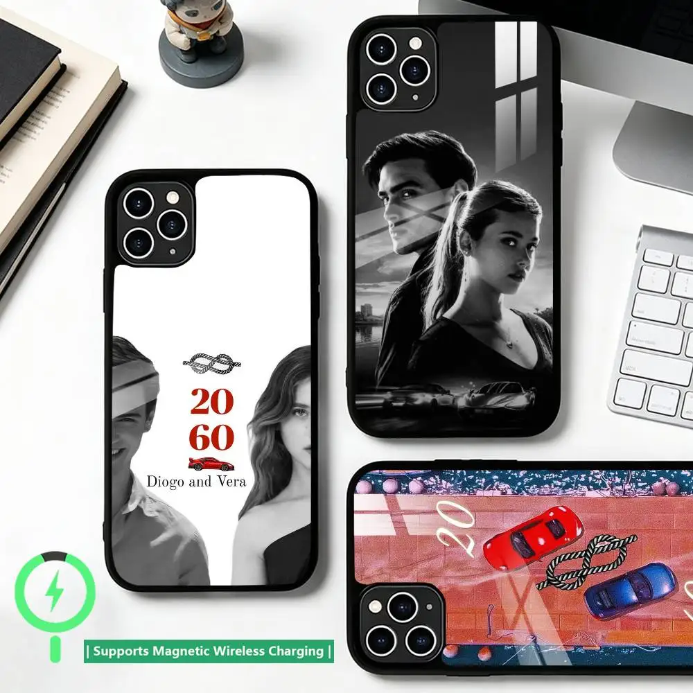 Funda para Teléfono C-Culpa -Tuya -MIA para iPhone 17, 16, 15, 14, 13, 12, 11 Plus, Pro, Permite la Carga Inalámbrica Magnética