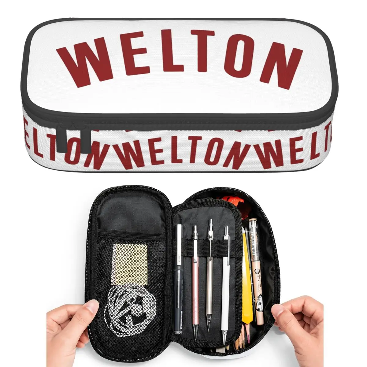 

Welton Dead Ports Society Dps пеналы для студентов пенал для ручек большая вместительная сумка для карандашей держатель для ручек