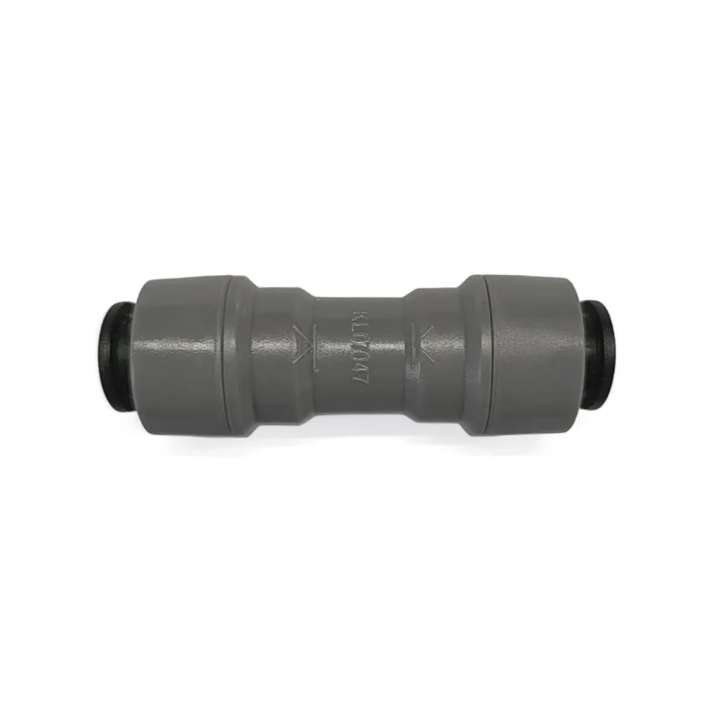 Kegland DUOTIGHT - 8MM(5/16) X ONE WAY CHECK VALVE/NON-RETURN plastic quick connector beer tube push-in fittings  joints pushfit