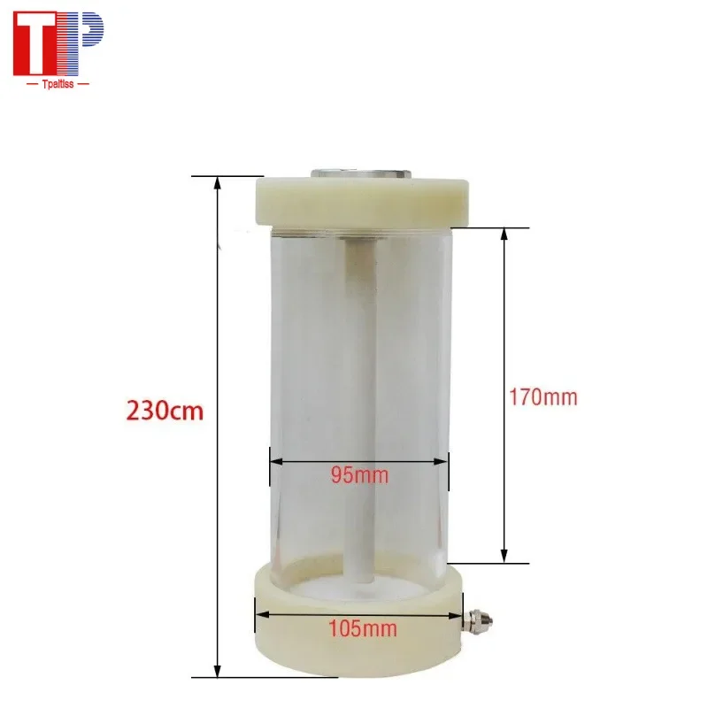 Tpaitlss  Fluidization Hopper Cup 1L and IG06 Pump for Electrostatic Powder Coating System