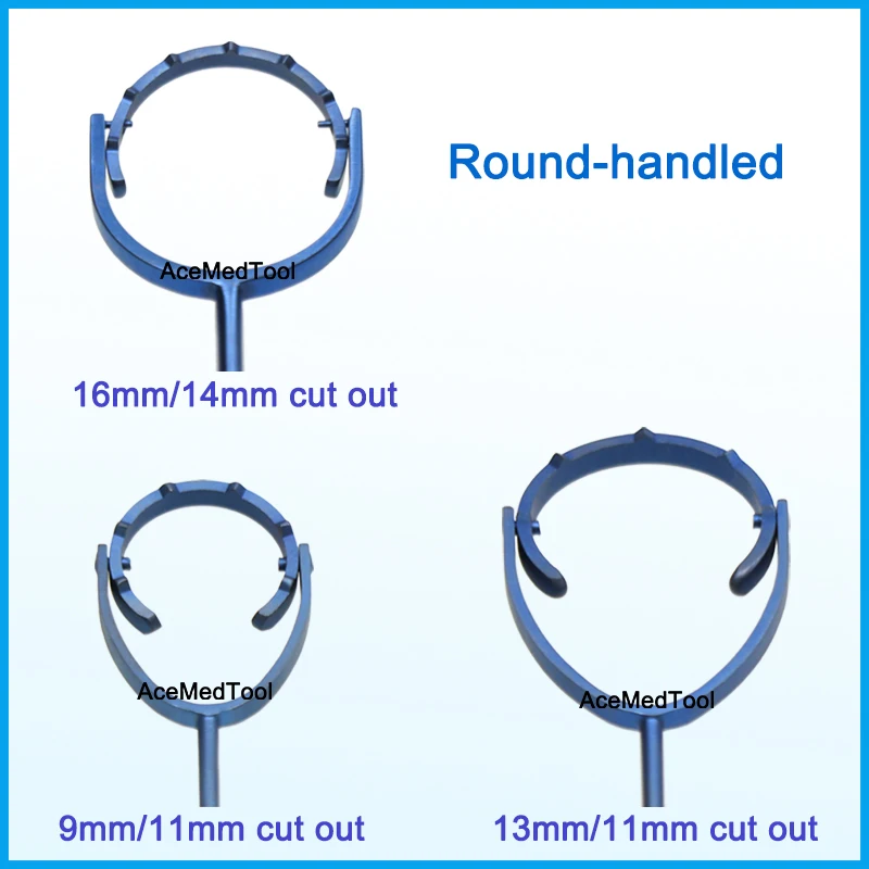 1pc Titanium Alloy Fine Thornton Fixation Ring Swivel Head Autoclavable Microsurgical Ophthalmic Instrument
