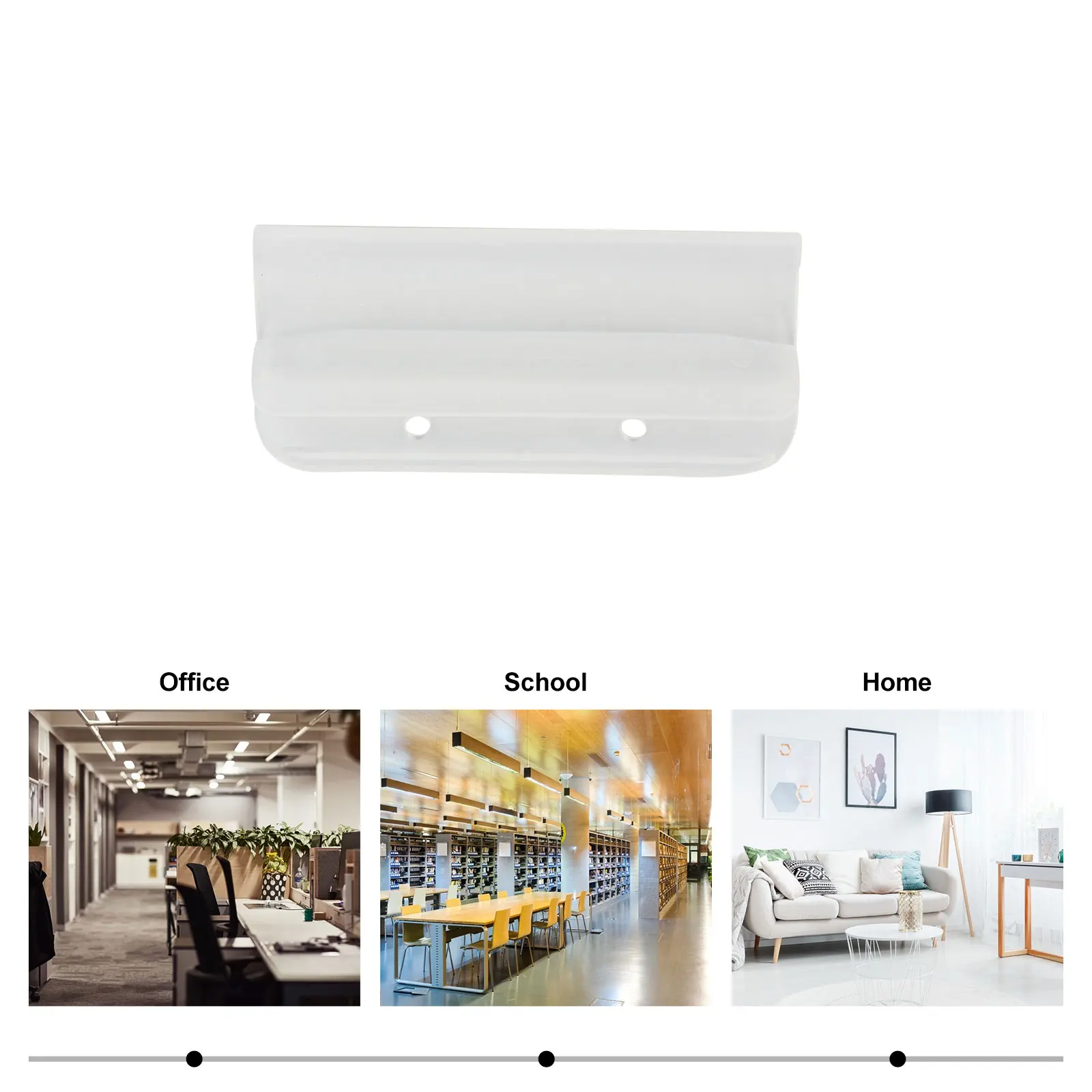 

10 Pcs Colored Thickened Plastic Label Folder Identification Folders Tab Hanging File Labels