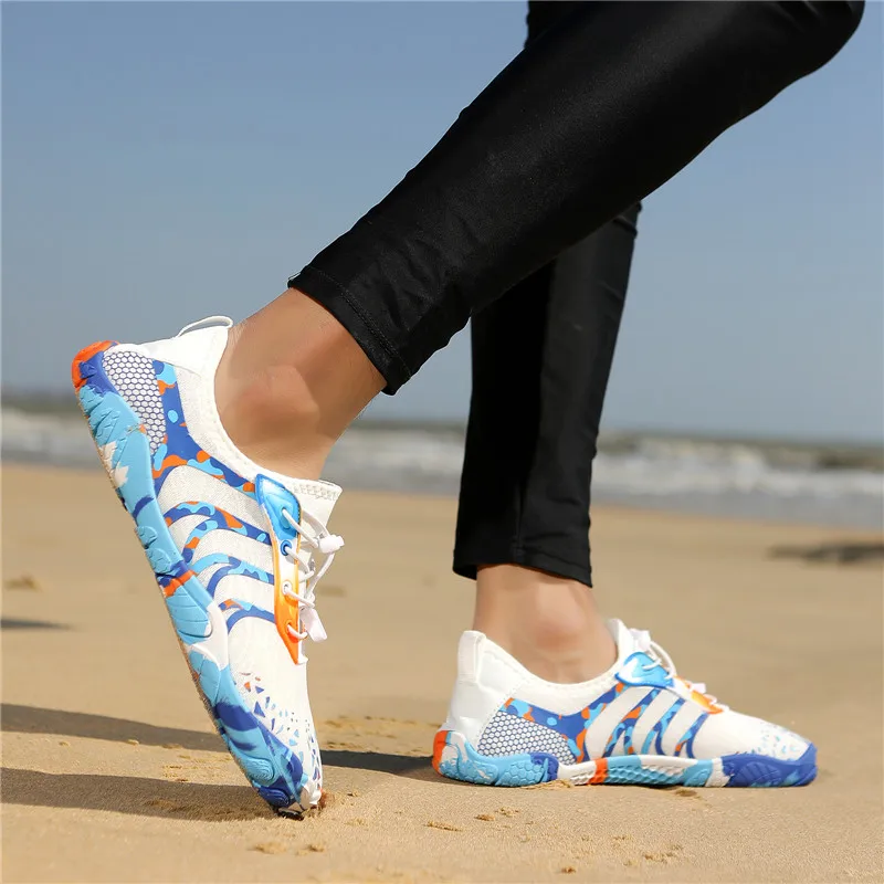 Unisex Quick-Drying Barefoot Water Shoes, Non-Slip, Breathable, Lightweight, Suitable for Swimming, Diving, Surfing, Beach, Yoga, Fitness, and River Tracing