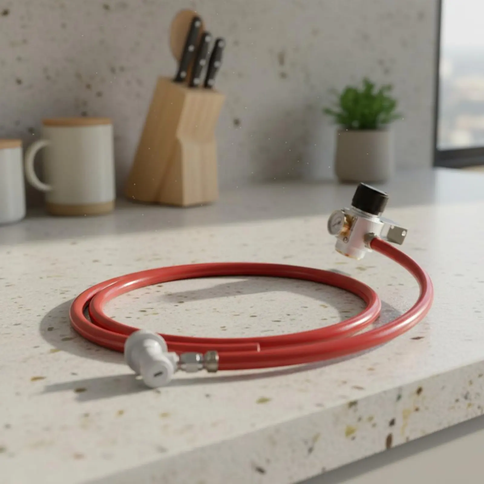 Picture 3: CO2 Pressure Pressure Controller Space-Saving Design Mini CO2 Pressure Controller Brewing Equipment Easy To Use for Homebrewers