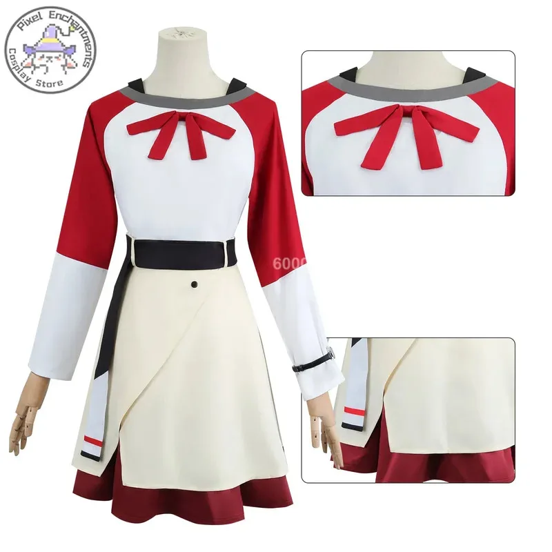 أنيمي قنديل البحر لا يمكن السباحة في الليل ماهيرو كوزوكي تأثيري حلي جيلي فتاة مجموعة لعب الأدوار فستان أداء ارتداء اليومي