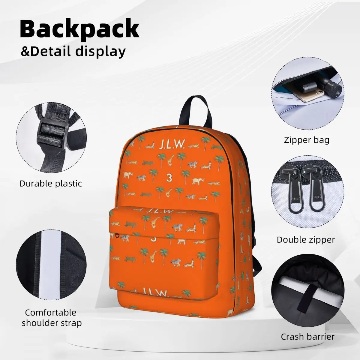 The Darjeeling Limited Luggage Collection Backpacks Student Book bag Shoulder Bag Laptop Rucksack Fashion Children School Bag