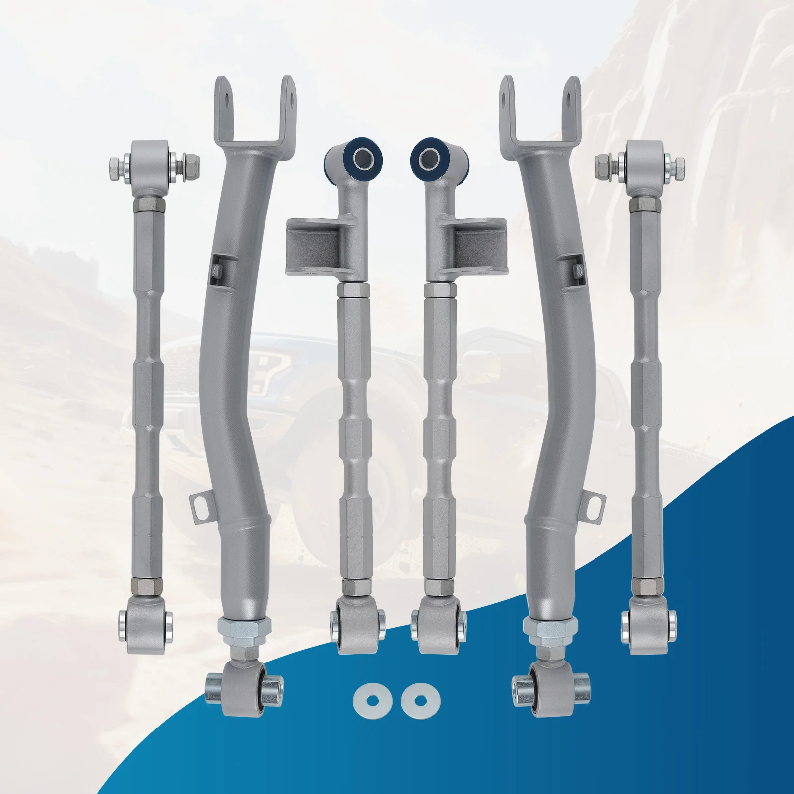 

Suspension Control Arm Rear Lateral Link Set for Subaru Impreza WRX GDA 1993 Adjustable Set Steel Made