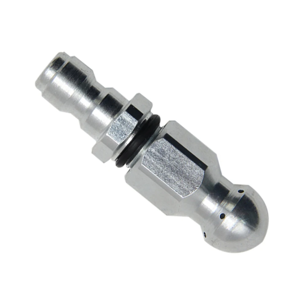 

Quick Connect 14inch Sewer Nozzle for Drain Hose Cleaning Tips Suitable for Blocked Sewers Toilets and Washing Machines