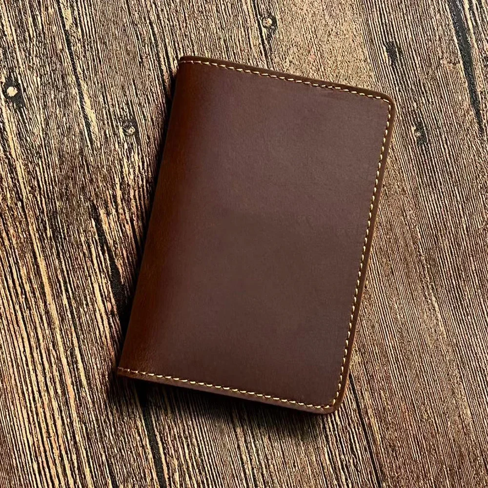 Travel Accessories Genuine Leather Personalized Passport Cover  Leather Passport Cover Personalized Logo passport holder