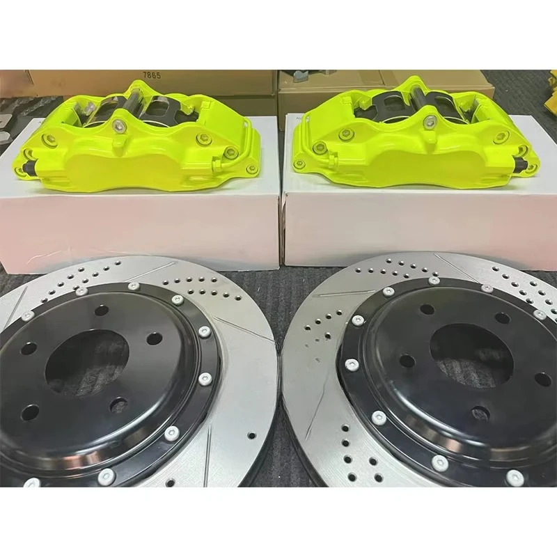 

Auto Parts Modified Racing Disc Car System 5200 4 Piston Calipers Sport Brake Modified Brake Upgraded Disc Large Brake Kit