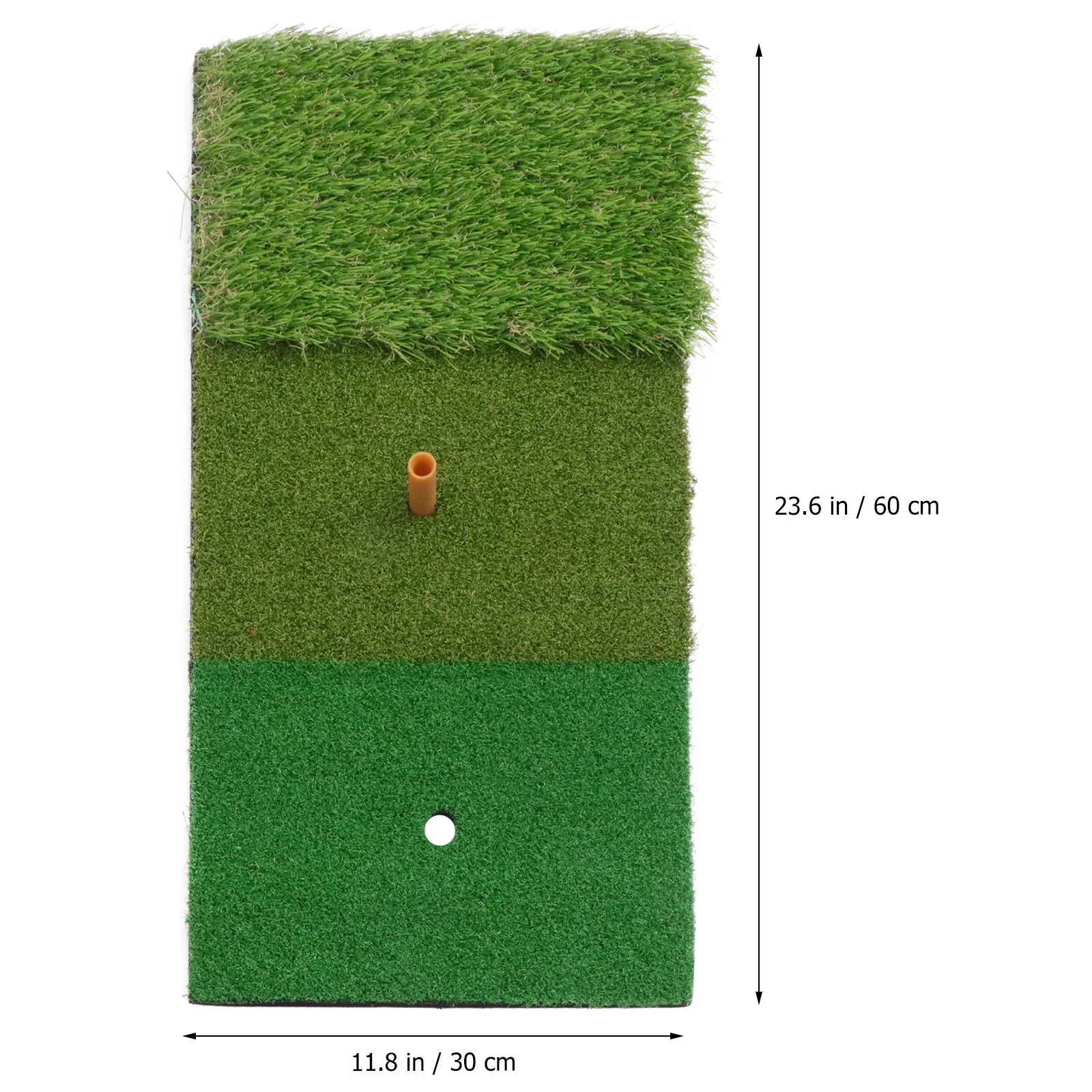 Practice Mat Golf Hitting Mat 30x60cm Green 3 Colors Short Fairway Long Rough Surface Portable Swing Driving Pad Training Aid