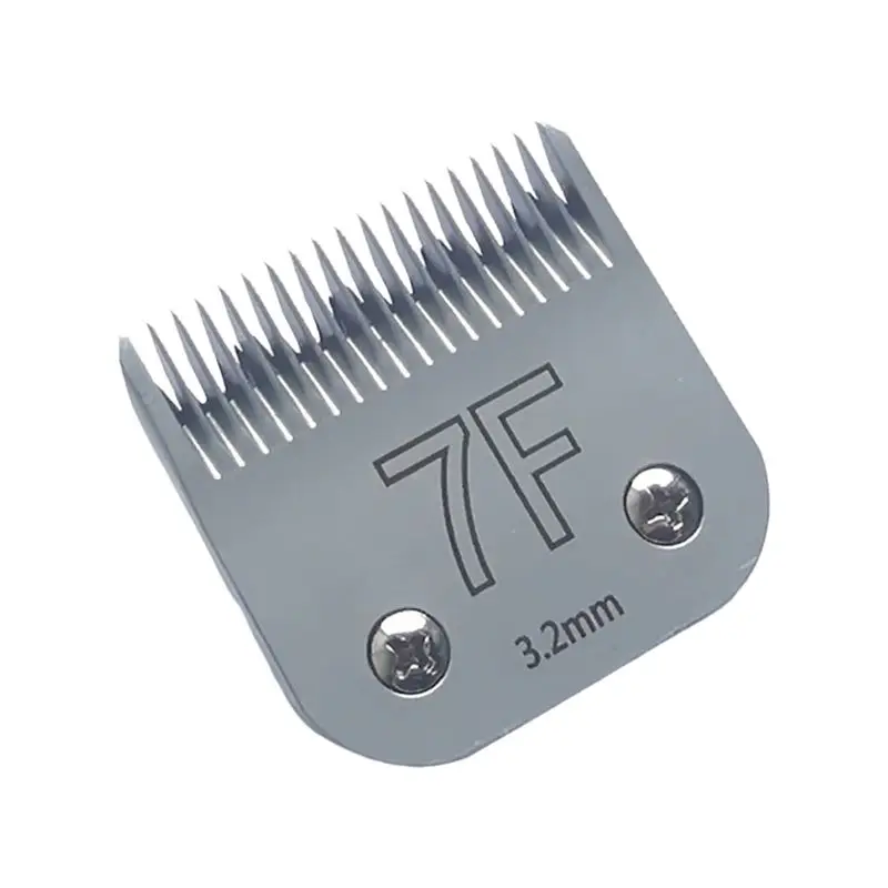 ABFU-Detachable Pet Dog Grooming Clipper Blade Replacement For Most Andis,Oster A5,Wahl KM10 Series Clippers 7F